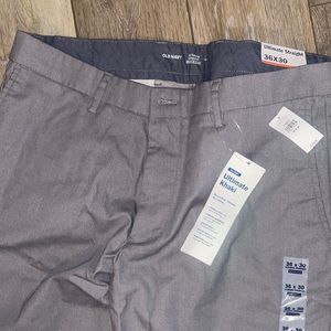 Old Navy Staight Grey Khakis